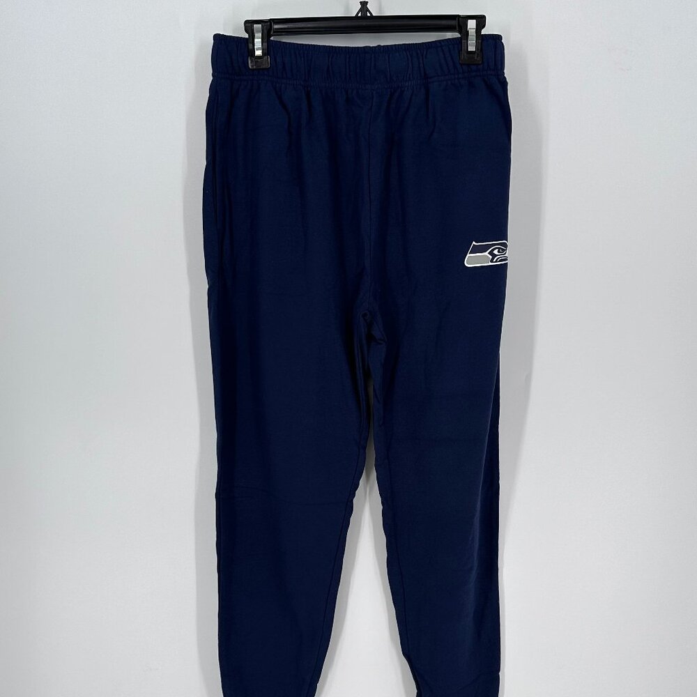 Men's Fanatics Signature Navy Seattle Seahawks Elements Super Soft Fleece Jogger